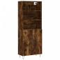 vidaXL Highboard Räuchereiche 69,5x34x180 cm Holzwerkstoff vidaXL Highboard Räuchereiche 69,5x34x180 cm Holzwerkstoff