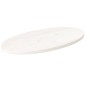 vidaXL Tischplatte Weiß 70x35x2,5 cm Massivholz Kiefer Oval vidaXL Tischplatte Weiß 70x35x2,5 cm Massivholz Kiefer Oval