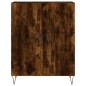 vidaXL Highboard Räuchereiche 69,5x34x180 cm Holzwerkstoff vidaXL Highboard Räuchereiche 69,5x34x180 cm Holzwerkstoff