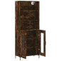 vidaXL Highboard Räuchereiche 69,5x34x180 cm Holzwerkstoff vidaXL Highboard Räuchereiche 69,5x34x180 cm Holzwerkstoff