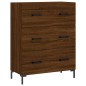 vidaXL Highboard Braun Eichen-Optik 69,5x34x180 cm Holzwerkstoff vidaXL Highboard Braun Eichen-Optik 69,5x34x180 cm Holzwerkstoff