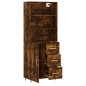 vidaXL Highboard Räuchereiche 69,5x34x180 cm Holzwerkstoff vidaXL Highboard Räuchereiche 69,5x34x180 cm Holzwerkstoff