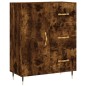 vidaXL Highboard Räuchereiche 69,5x34x180 cm Holzwerkstoff vidaXL Highboard Räuchereiche 69,5x34x180 cm Holzwerkstoff