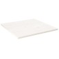 Tischplatte Weiß 70x70x2,5 cm Massivholz Kiefer Quadratisch Tischplatte Weiß 70x70x2,5 cm Massivholz Kiefer Quadratisch