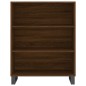 vidaXL Highboard Braun Eichen-Optik 69,5x32,5x180 cm Holzwerkstoff vidaXL Highboard Braun Eichen-Optik 69,5x32,5x180 cm Holzwerkstoff