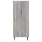 vidaXL Highboard Grau Sonoma 34,5x34x180 cm Holzwerkstoff vidaXL Highboard Grau Sonoma 34,5x34x180 cm Holzwerkstoff