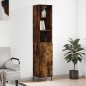 vidaXL Highboard Räuchereiche 34,5x34x180 cm Holzwerkstoff vidaXL Highboard Räuchereiche 34,5x34x180 cm Holzwerkstoff