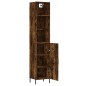 vidaXL Highboard Räuchereiche 34,5x34x180 cm Holzwerkstoff vidaXL Highboard Räuchereiche 34,5x34x180 cm Holzwerkstoff