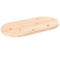 Tischplatte 70x35x2,5 cm Massivholz Kiefer Oval Tischplatte 70x35x2,5 cm Massivholz Kiefer Oval