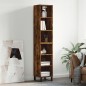 vidaXL Highboard Räuchereiche 34,5x32,5x180 cm Holzwerkstoff vidaXL Highboard Räuchereiche 34,5x32,5x180 cm Holzwerkstoff