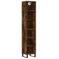 vidaXL Highboard Räuchereiche 34,5x32,5x180 cm Holzwerkstoff vidaXL Highboard Räuchereiche 34,5x32,5x180 cm Holzwerkstoff