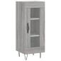 vidaXL Highboard Grau Sonoma 34,5x34x180 cm Holzwerkstoff vidaXL Highboard Grau Sonoma 34,5x34x180 cm Holzwerkstoff