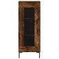 vidaXL Highboard Räuchereiche 34,5x34x180 cm Holzwerkstoff vidaXL Highboard Räuchereiche 34,5x34x180 cm Holzwerkstoff