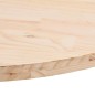 Tischplatte 70x35x2,5 cm Massivholz Kiefer Oval Tischplatte 70x35x2,5 cm Massivholz Kiefer Oval