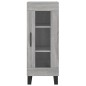 vidaXL Highboard Grau Sonoma 34,5x34x180 cm Holzwerkstoff vidaXL Highboard Grau Sonoma 34,5x34x180 cm Holzwerkstoff