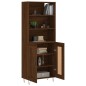vidaXL Highboard Braun Eichen-Optik 69,5x34x180 cm Holzwerkstoff vidaXL Highboard Braun Eichen-Optik 69,5x34x180 cm Holzwerkstoff