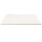 Tischplatte Weiß 80x80x2,5 cm Massivholz Kiefer Quadratisch Tischplatte Weiß 80x80x2,5 cm Massivholz Kiefer Quadratisch