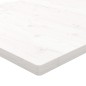 Tischplatte Weiß 80x80x2,5 cm Massivholz Kiefer Quadratisch Tischplatte Weiß 80x80x2,5 cm Massivholz Kiefer Quadratisch