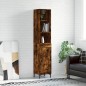 vidaXL Highboard Räuchereiche 34,5x34x180 cm Holzwerkstoff vidaXL Highboard Räuchereiche 34,5x34x180 cm Holzwerkstoff