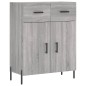 vidaXL Highboard Grau Sonoma 69,5x34x180 cm Holzwerkstoff vidaXL Highboard Grau Sonoma 69,5x34x180 cm Holzwerkstoff