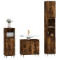 vidaXL 3-tlg. Badmöbel-Set Räuchereiche Holzwerkstoff vidaXL 3-tlg. Badmöbel-Set Räuchereiche Holzwerkstoff