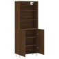 vidaXL Highboard Braun Eichen-Optik 69,5x34x180 cm Holzwerkstoff vidaXL Highboard Braun Eichen-Optik 69,5x34x180 cm Holzwerkstoff