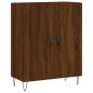vidaXL Highboard Braun Eichen-Optik 69,5x34x180 cm Holzwerkstoff vidaXL Highboard Braun Eichen-Optik 69,5x34x180 cm Holzwerkstoff