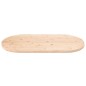 Tischplatte 110x55x2,5 cm Massivholz Kiefer Oval Tischplatte 110x55x2,5 cm Massivholz Kiefer Oval