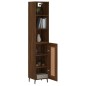 vidaXL Highboard Braun Eichen-Optik 34,5x34x180 cm Holzwerkstoff vidaXL Highboard Braun Eichen-Optik 34,5x34x180 cm Holzwerkstoff