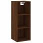 vidaXL Highboard Braun Eichen-Optik 34,5x34x180 cm Holzwerkstoff vidaXL Highboard Braun Eichen-Optik 34,5x34x180 cm Holzwerkstoff