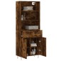 vidaXL Highboard Räuchereiche 69,5x34x180 cm Holzwerkstoff vidaXL Highboard Räuchereiche 69,5x34x180 cm Holzwerkstoff