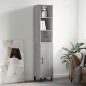 vidaXL Highboard Grau Sonoma 34,5x34x180 cm Holzwerkstoff vidaXL Highboard Grau Sonoma 34,5x34x180 cm Holzwerkstoff