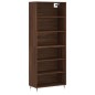 vidaXL Highboard Braun Eichen-Optik 69,5x32,5x180 cm Holzwerkstoff vidaXL Highboard Braun Eichen-Optik 69,5x32,5x180 cm Holzwerkstoff