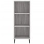 vidaXL Highboard Grau Sonoma 34,5x32,5x180 cm Holzwerkstoff vidaXL Highboard Grau Sonoma 34,5x32,5x180 cm Holzwerkstoff