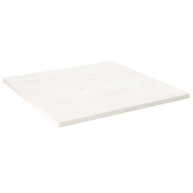 vidaXL Tischplatte Weiß 90x90x2,5 cm Massivholz Kiefer Quadratisch vidaXL Tischplatte Weiß 90x90x2,5 cm Massivholz Kiefer Quadratisch