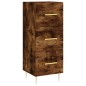 vidaXL Highboard Räuchereiche 34,5x34x180 cm Holzwerkstoff vidaXL Highboard Räuchereiche 34,5x34x180 cm Holzwerkstoff