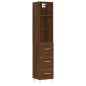 vidaXL Highboard Braun Eichen-Optik 34,5x34x180 cm Holzwerkstoff vidaXL Highboard Braun Eichen-Optik 34,5x34x180 cm Holzwerkstoff