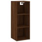 vidaXL Highboard Braun Eichen-Optik 34,5x34x180 cm Holzwerkstoff vidaXL Highboard Braun Eichen-Optik 34,5x34x180 cm Holzwerkstoff
