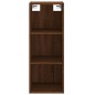 vidaXL Highboard Braun Eichen-Optik 34,5x34x180 cm Holzwerkstoff vidaXL Highboard Braun Eichen-Optik 34,5x34x180 cm Holzwerkstoff