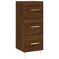 vidaXL Highboard Braun Eichen-Optik 34,5x34x180 cm Holzwerkstoff vidaXL Highboard Braun Eichen-Optik 34,5x34x180 cm Holzwerkstoff