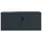 vidaXL Aktenschrank Anthrazit 90x40x145 cm Stahl vidaXL Aktenschrank Anthrazit 90x40x145 cm Stahl