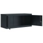 vidaXL Aktenschrank Anthrazit 90x40x145 cm Stahl vidaXL Aktenschrank Anthrazit 90x40x145 cm Stahl