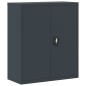 vidaXL Aktenschrank Anthrazit 90x40x145 cm Stahl vidaXL Aktenschrank Anthrazit 90x40x145 cm Stahl