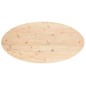 Tischplatte 110x55x2,5 cm Massivholz Kiefer Oval Tischplatte 110x55x2,5 cm Massivholz Kiefer Oval