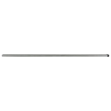 vidaXL Zaunpfosten 40 Stk. Silbern 240 cm Stahl