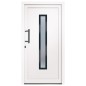 vidaXL Haustür Weiß 108x208 cm PVC vidaXL Haustür Weiß 108x208 cm PVC