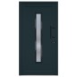 vidaXL Haustür Anthrazit 108x200 cm PVC vidaXL Haustür Anthrazit 108x200 cm PVC