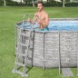 Bestway Pool-Set Power Steel Swim Vista Serie 549x274x122 cm Bestway Pool-Set Power Steel Swim Vista Serie 549x274x122 cm