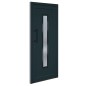 vidaXL Haustür Anthrazit 88x200 cm PVC vidaXL Haustür Anthrazit 88x200 cm PVC