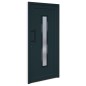 vidaXL Haustür Anthrazit 98x208 cm PVC vidaXL Haustür Anthrazit 98x208 cm PVC